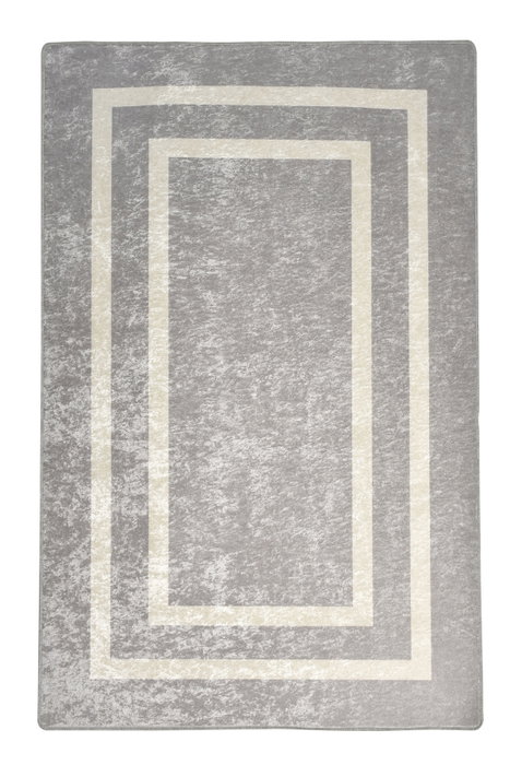 Conceptum Alfombra de Pasillo Silver Multicolor 80 x 150 cm